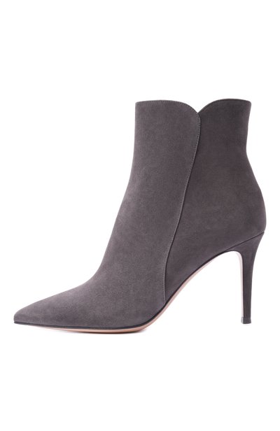 Замшевые ботильоны levy 85 GIANVITO ROSSI, арт. G70321.85RIC.CASLAPI, фото 4