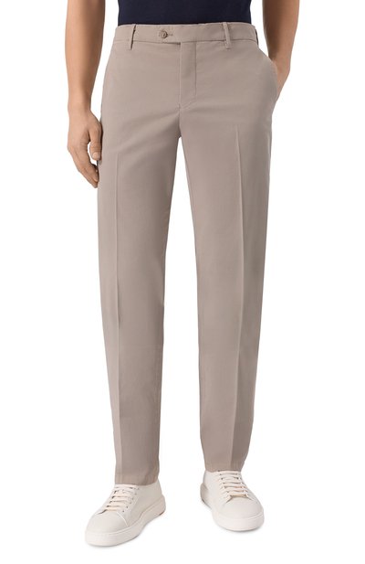 Хлопковые брюки FEDELI, арт. TUL00405/C0T0NE FLEX, фото 3