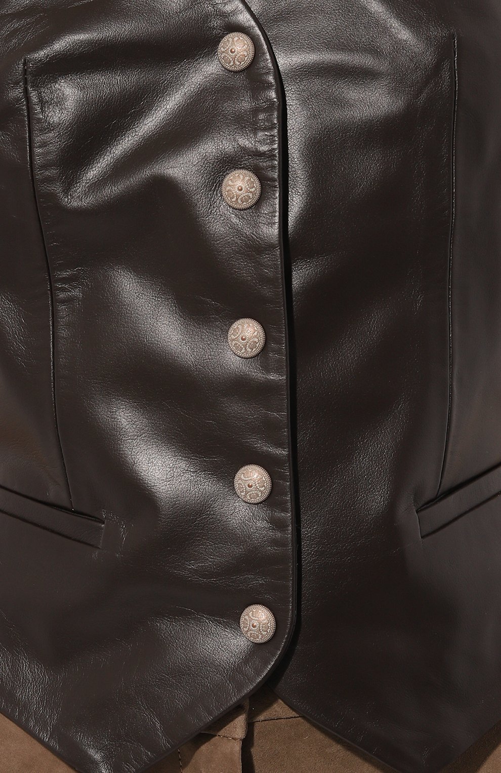 Кожаный жилет NOBLE&BRULEE, арт. NB70/140821/2, фото 5