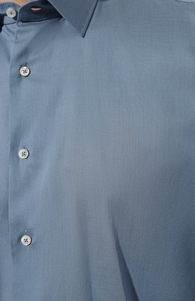 Сорочка из лиоцелла и хлопка CANALI, арт. 7A1/GD03010, фото 5