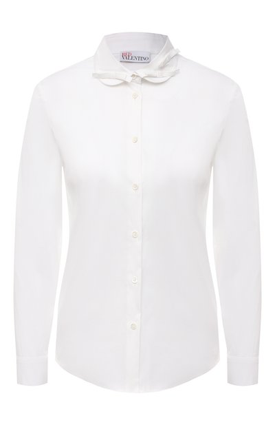 Женская хлопковая рубашка REDVALENTINO, арт. VR3ABF40/0ES