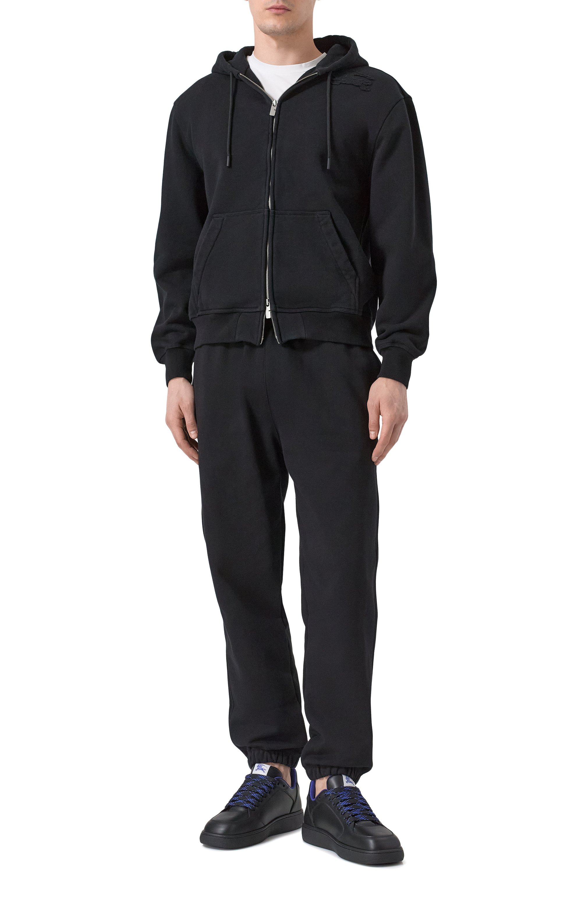 Хлопковые джоггеры BURBERRY, арт. 8102278, фото 2