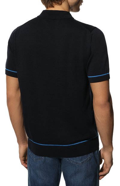 Хлопковое поло BOSS, арт. 50466558, фото 4