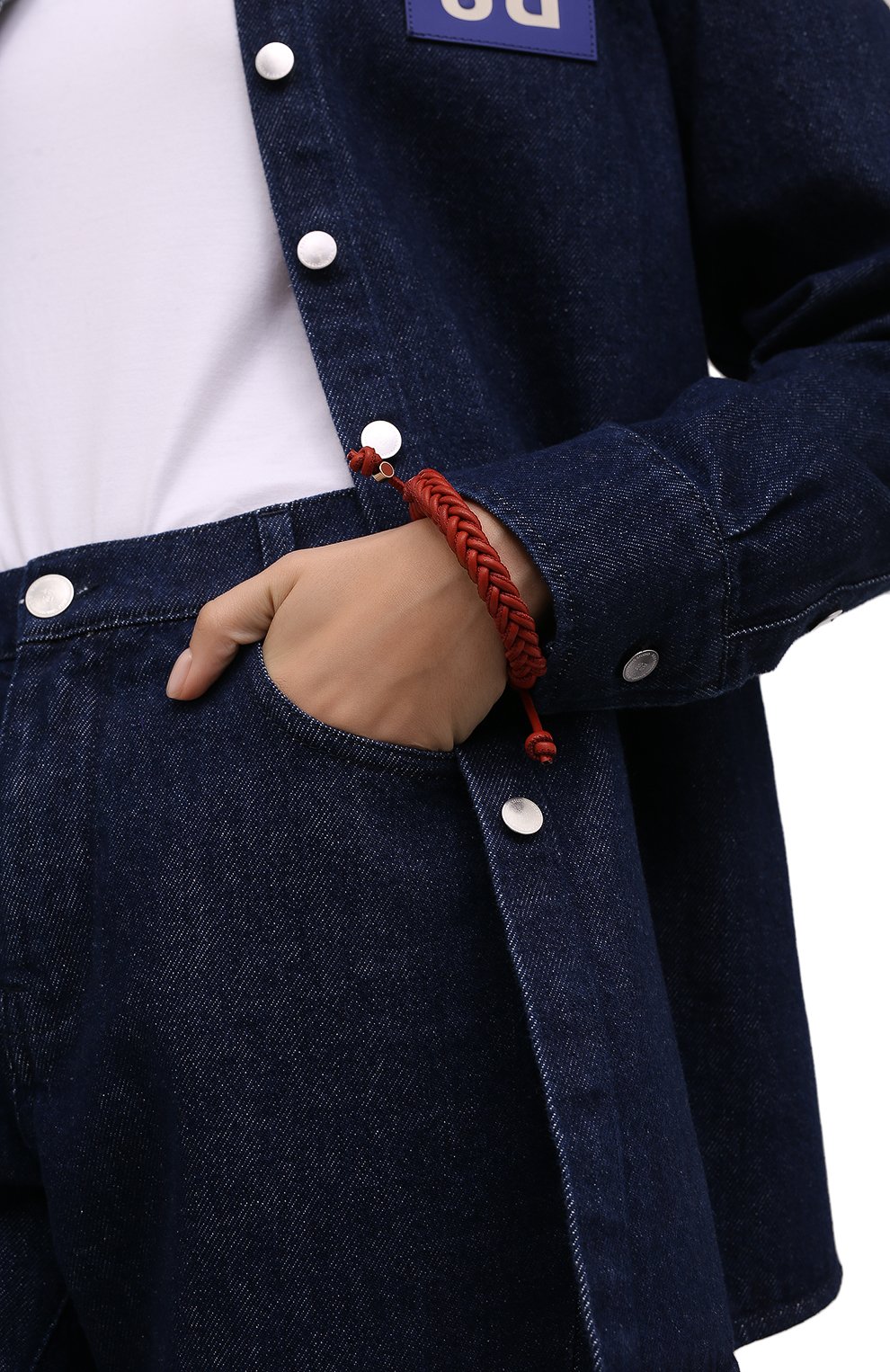 Кожаный браслет LORO PIANA, арт. FAL8352, фото 2