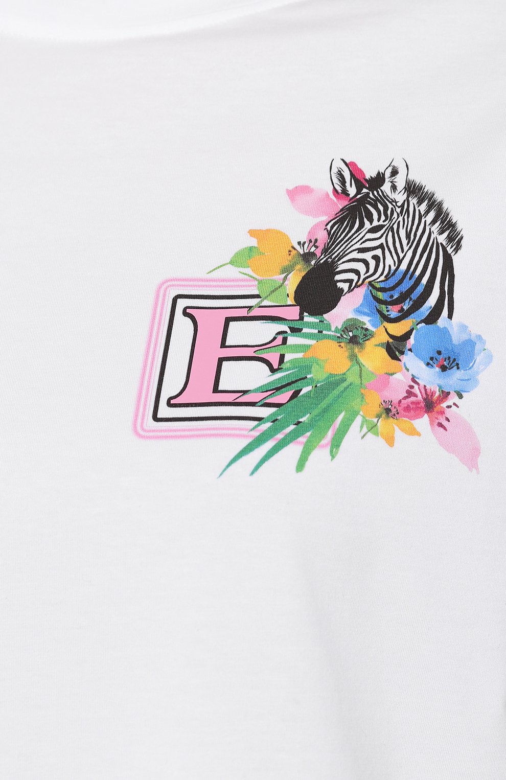 Футболка из смеси хлопка и вискозы ERMANNO ERMANNO SCERVINO, арт. 44 T TS11 JVC, фото 5