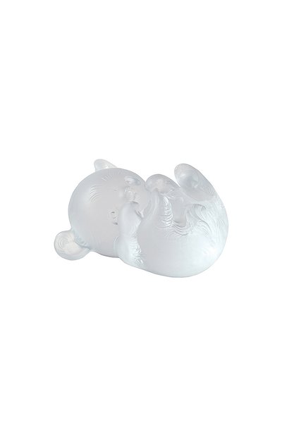 Скульптура панда лежащая meng-men LALIQUE, арт. 89010104