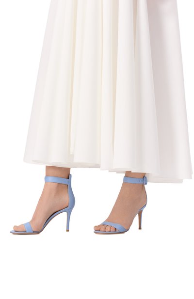 Кожаные босоножки portofino 85 GIANVITO ROSSI, арт. G60953.85RIC.NAPSKYY, фото 3