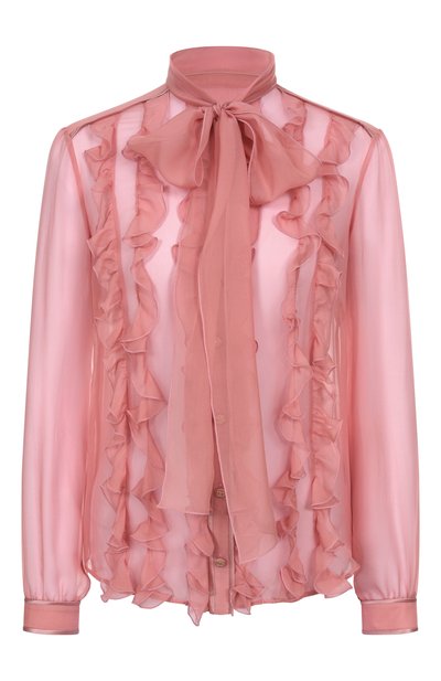 Женская шелковая блузка DOLCE & GABBANA, арт. F5T18T/FU1AT