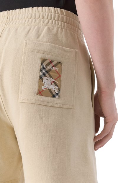 Хлопковые шорты BURBERRY, арт. 8103521, фото 5