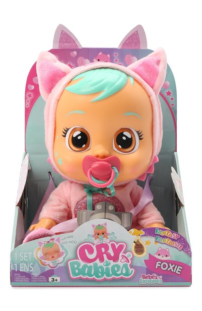 Игрушка плачущий младенец CRYBABIES разноцветного цвета по цене 10520 руб., арт. 81345, фото 4 Игрушка плачущий младенец CRYBABIES, арт. 81345, фото 4