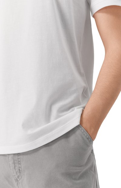 Хлопковая футболка HUGO, арт. 50447978, фото 5