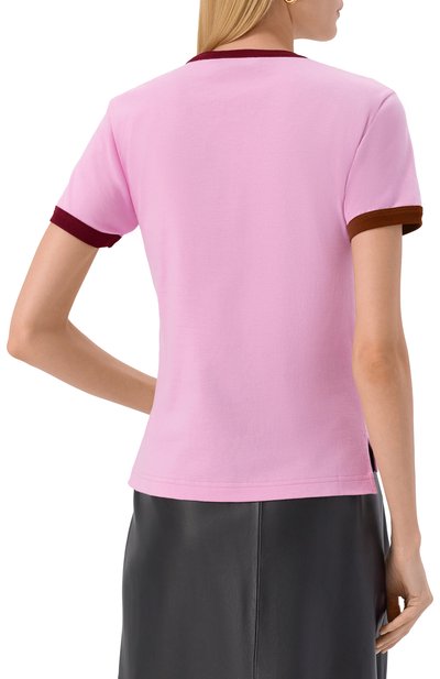 Хлопковая футболка GUCCI, арт. 818787/XJG5A, фото 4