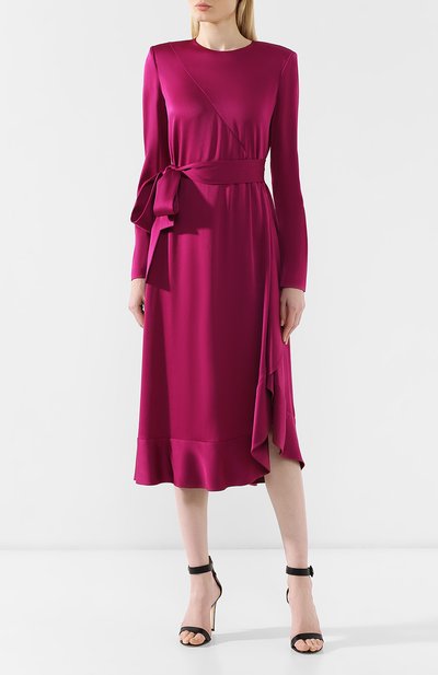 Атласное платье GIVENCHY, арт. BW20GJ10F4, фото 3