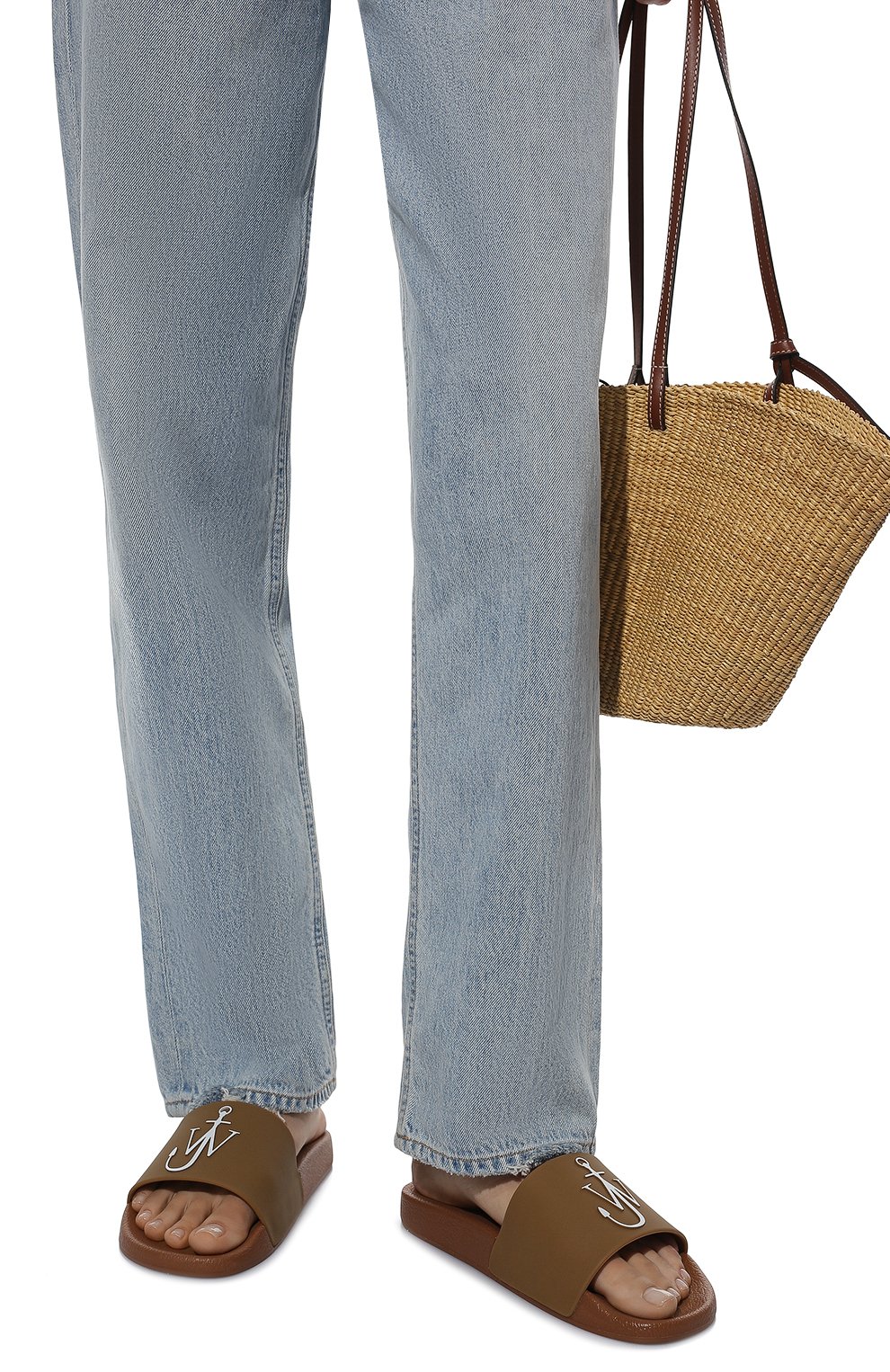 Резиновые шлепанцы JW ANDERSON, арт. ANW38009A/15039, фото 3