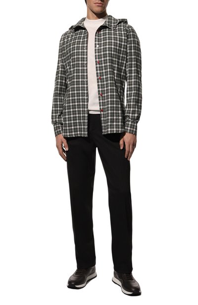 Хлопковая рубашка KITON, арт. UMCMARH0825905, фото 2