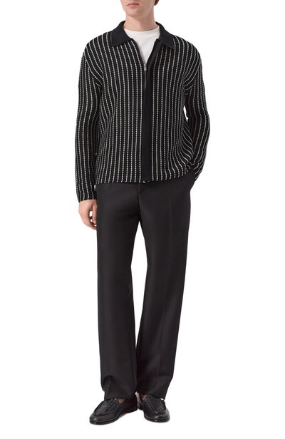 Мужские кожаные лоферы silenzio BOTTEGA VENETA, арт. 876082/VBSD0