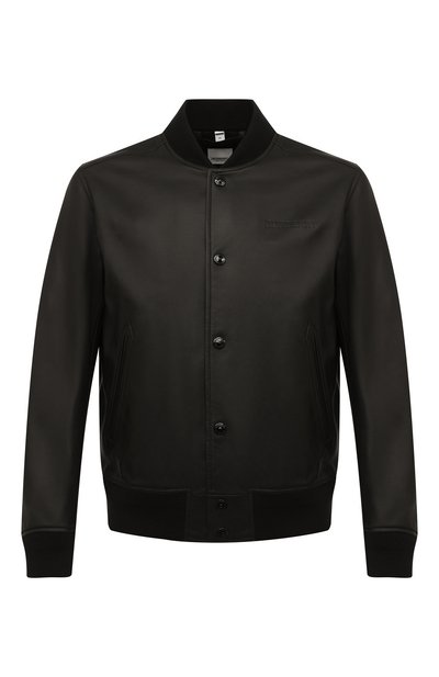 Кожаный бомбер BURBERRY, арт. 8029818, фото 1