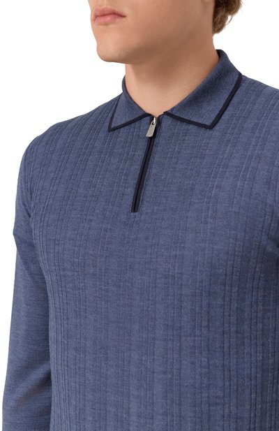 Шерстяное поло FEDELI, арт. MU006453, фото 5