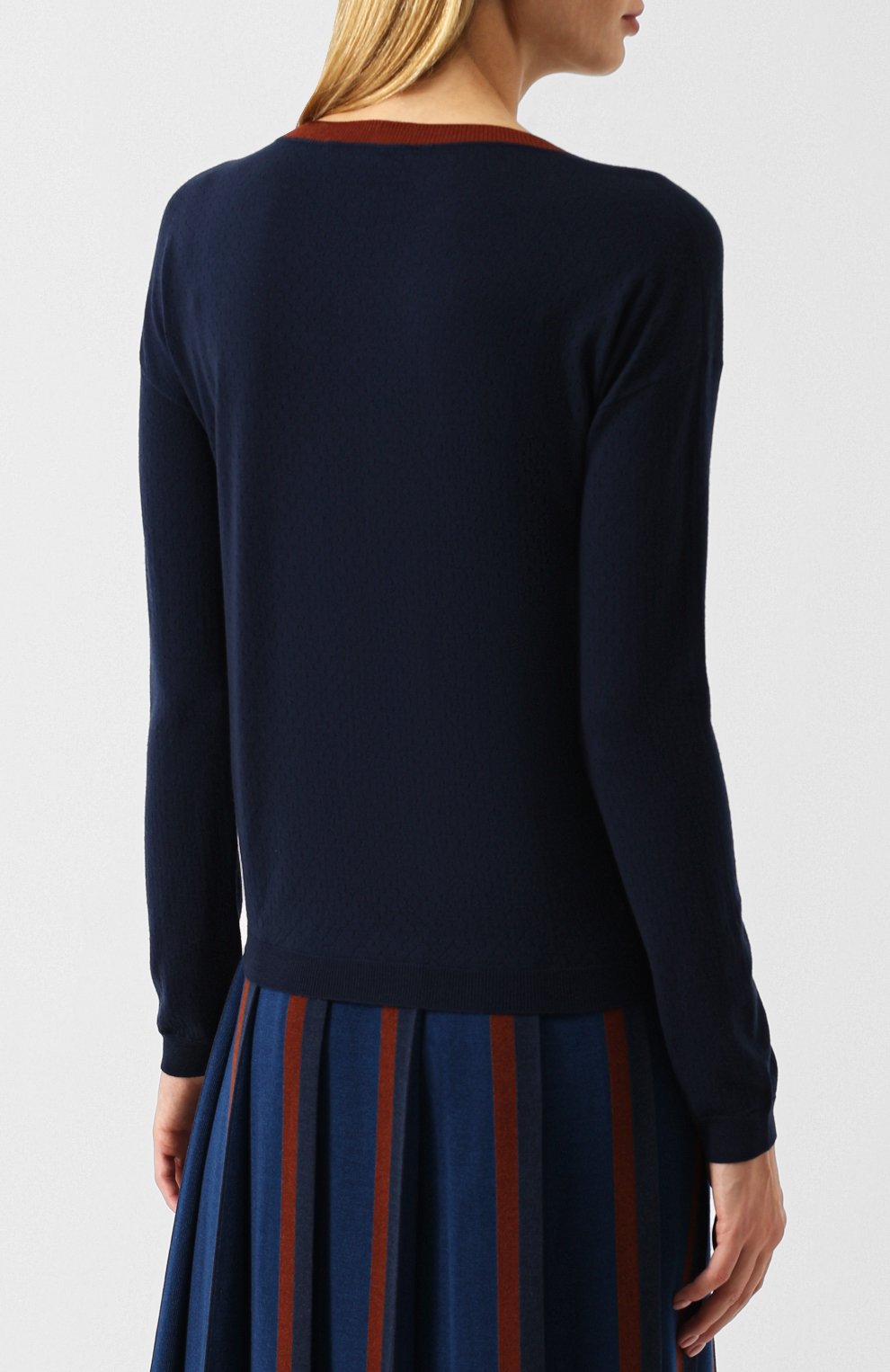 Шерстяной пуловер с высоким воротником LORO PIANA, арт. FAI1826, фото 4