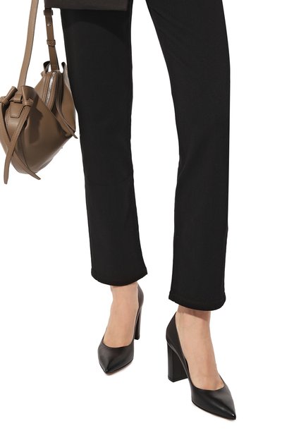 Кожаные туфли piper 85 GIANVITO ROSSI, арт. G21375.85RIC.VGINER0, фото 3