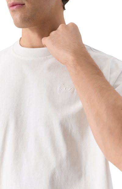 Хлопковая футболка DIESEL, арт. A11302/0HGAM, фото 5