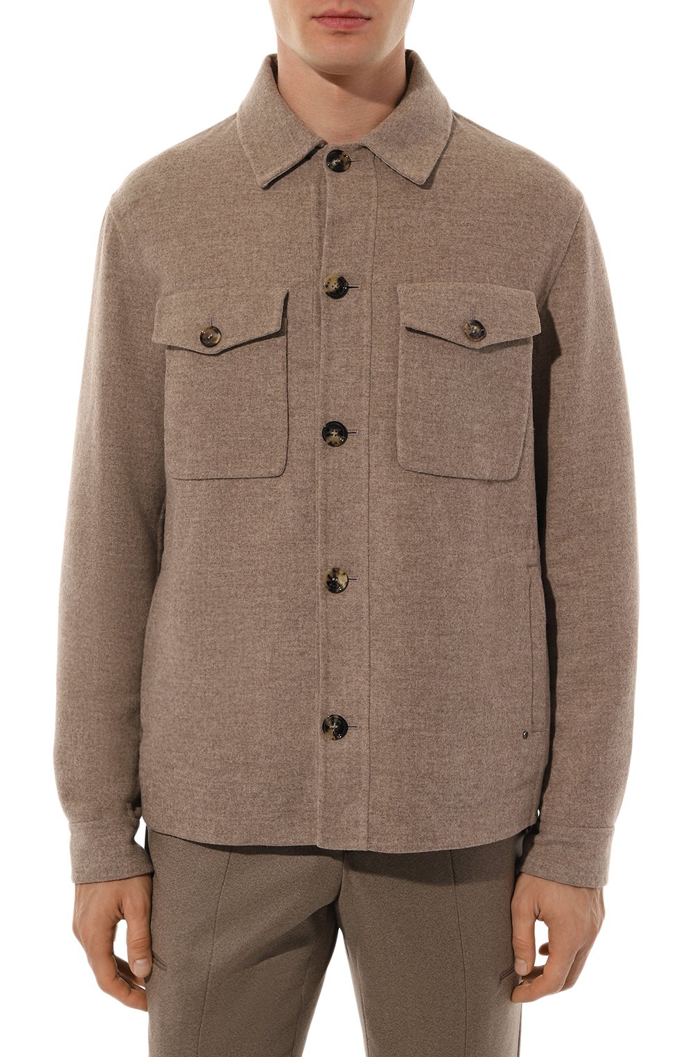 Шерстяная куртка-руба�шка STEFANO RICCI, арт. M7J2300100/PI48HC, фото 3