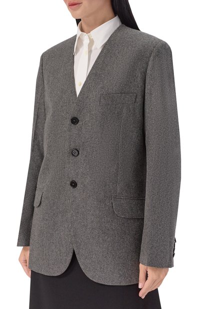 Шерстяной жакет JIL SANDER, арт. J02BN0261/J40333, фото 3