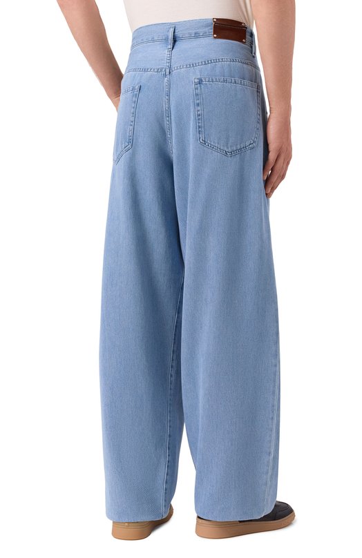 Джинсы Dries Van Noten 020923-2381-514 Голубой  020923-2381-514 Фото 4