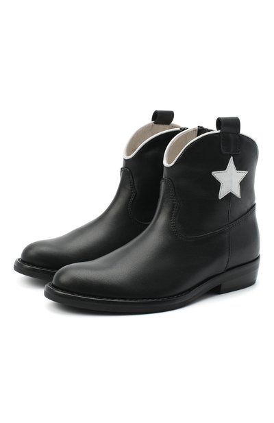 Кожаные казаки IL GUFO, арт. G474/VITELL0/27-30, фото 1