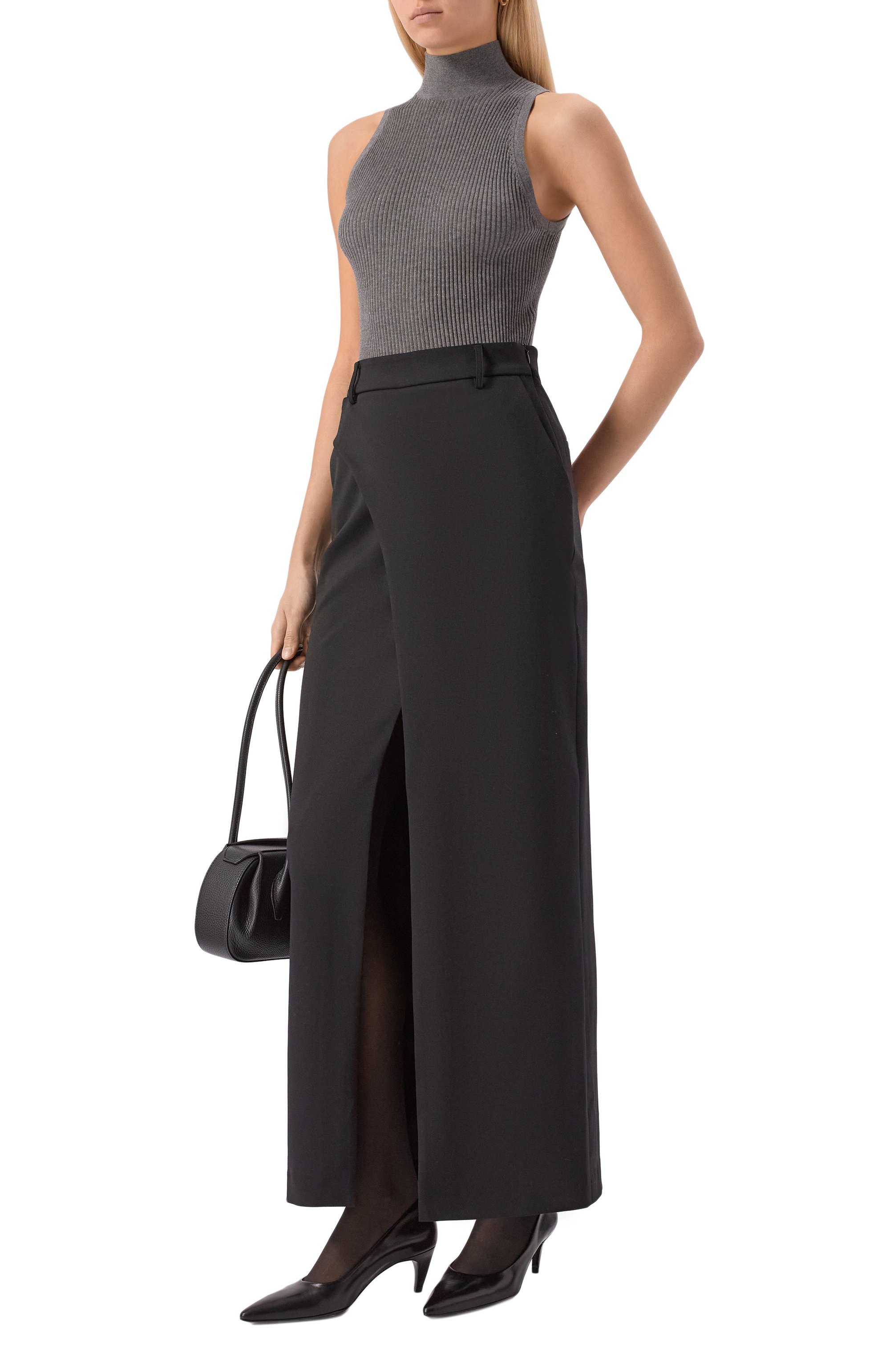 Топ из шелка и шерсти MAX MARA STUDIO, арт. CAMP0S, фото 2