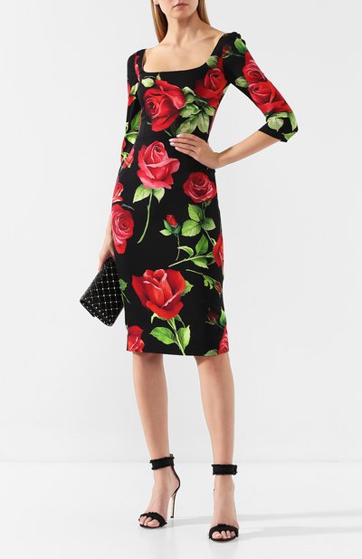 Шелковое платье DOLCE & GABBANA, арт. F6F5PT/FSAY1, фото 2