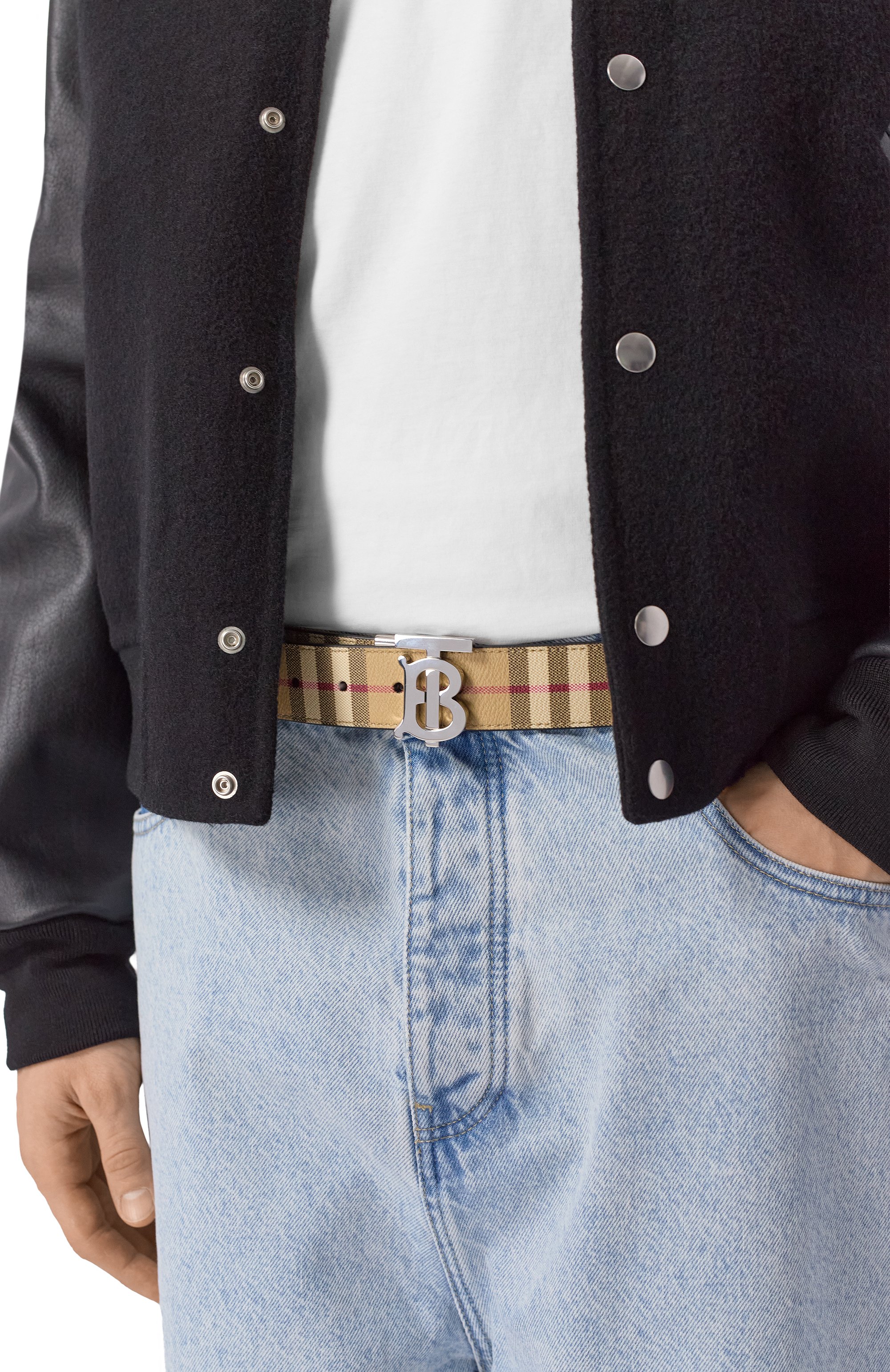 Двусторонний ремень BURBERRY, арт. 8122297, фото 2