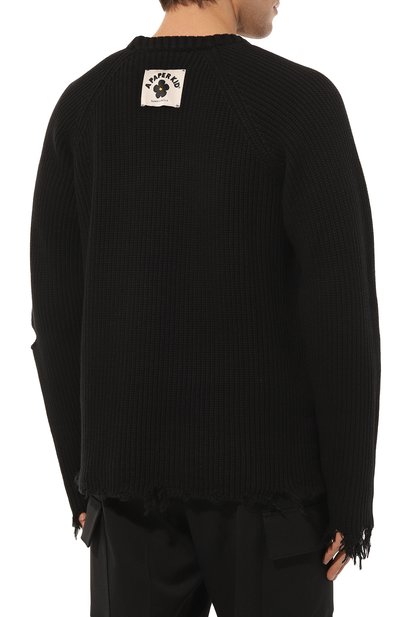 Хлопковый свитер A PAPER KID, арт. S3PKUAJP003, фото 4