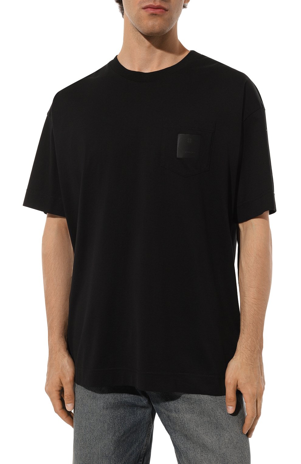 Хлопковая футболка GIVENCHY, арт. BM71J8/3YGC, фото 3