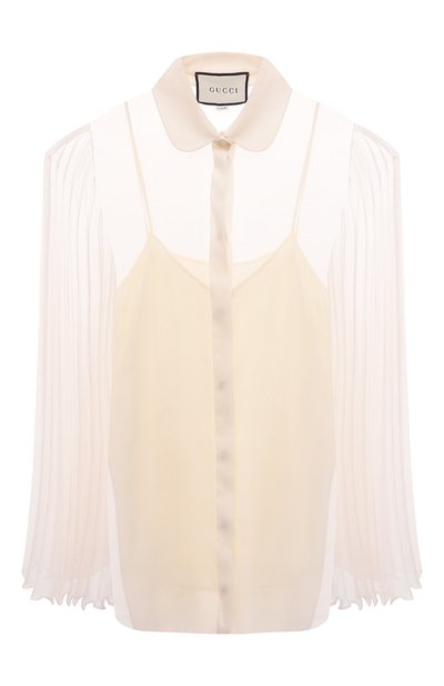 Шелковая блузка GUCCI, арт. 621204 ZHM35, фото 1
