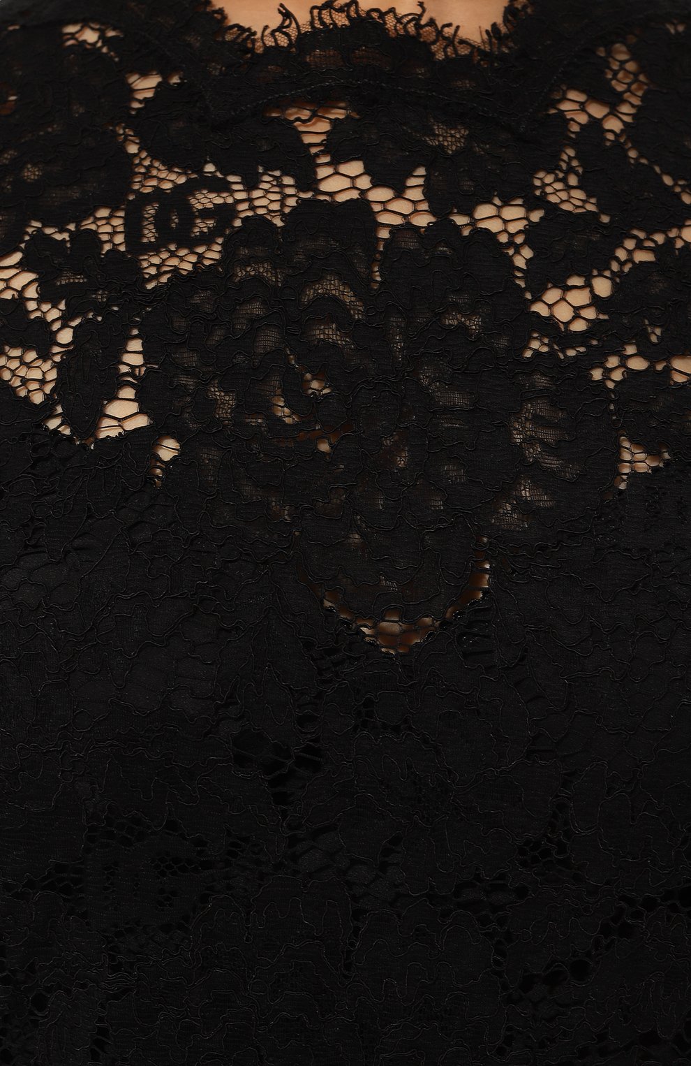 Платье из вискозы и хлопка DOLCE & GABBANA, арт. F6H0ZT/GDCLZ, фото 5