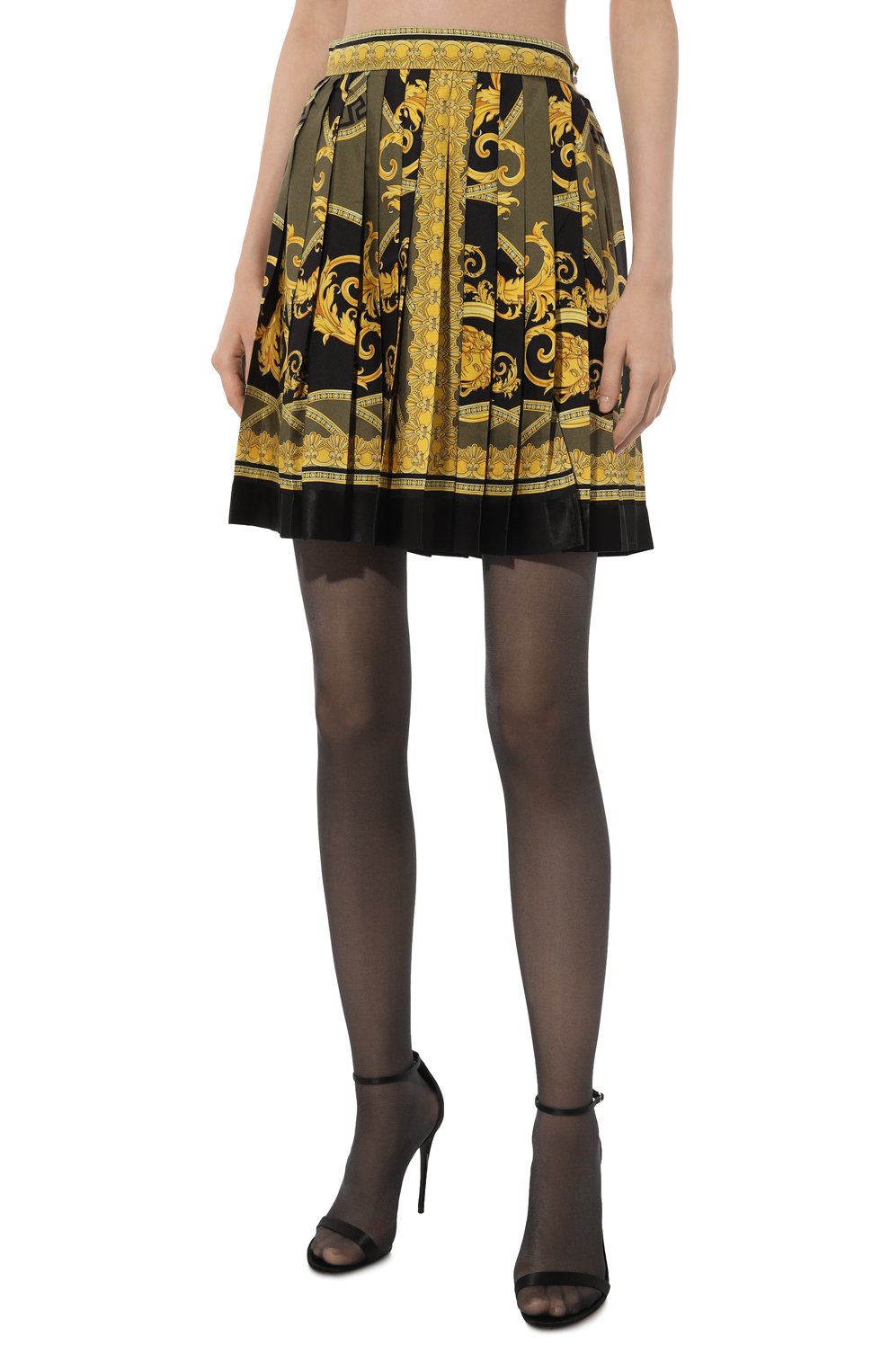 Шелковая юбка VERSACE, арт. 1000829/1A11528, фото 3