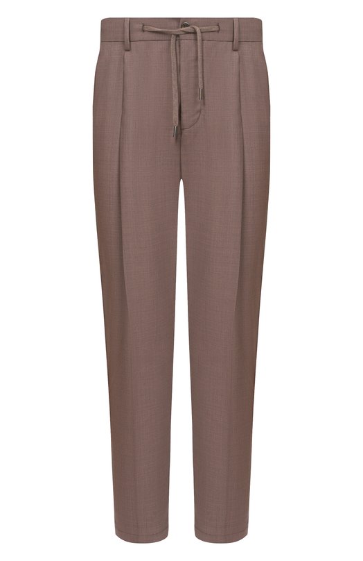 Шерстяные брюки Capobianco 20M808.UN00. Коричневый 20M808.UN00.