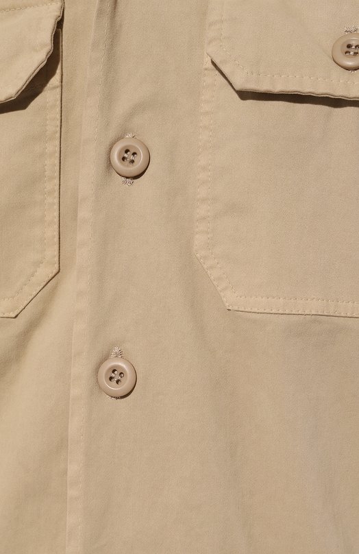Хлопковая рубашка Barbed Бежевый, фото 5