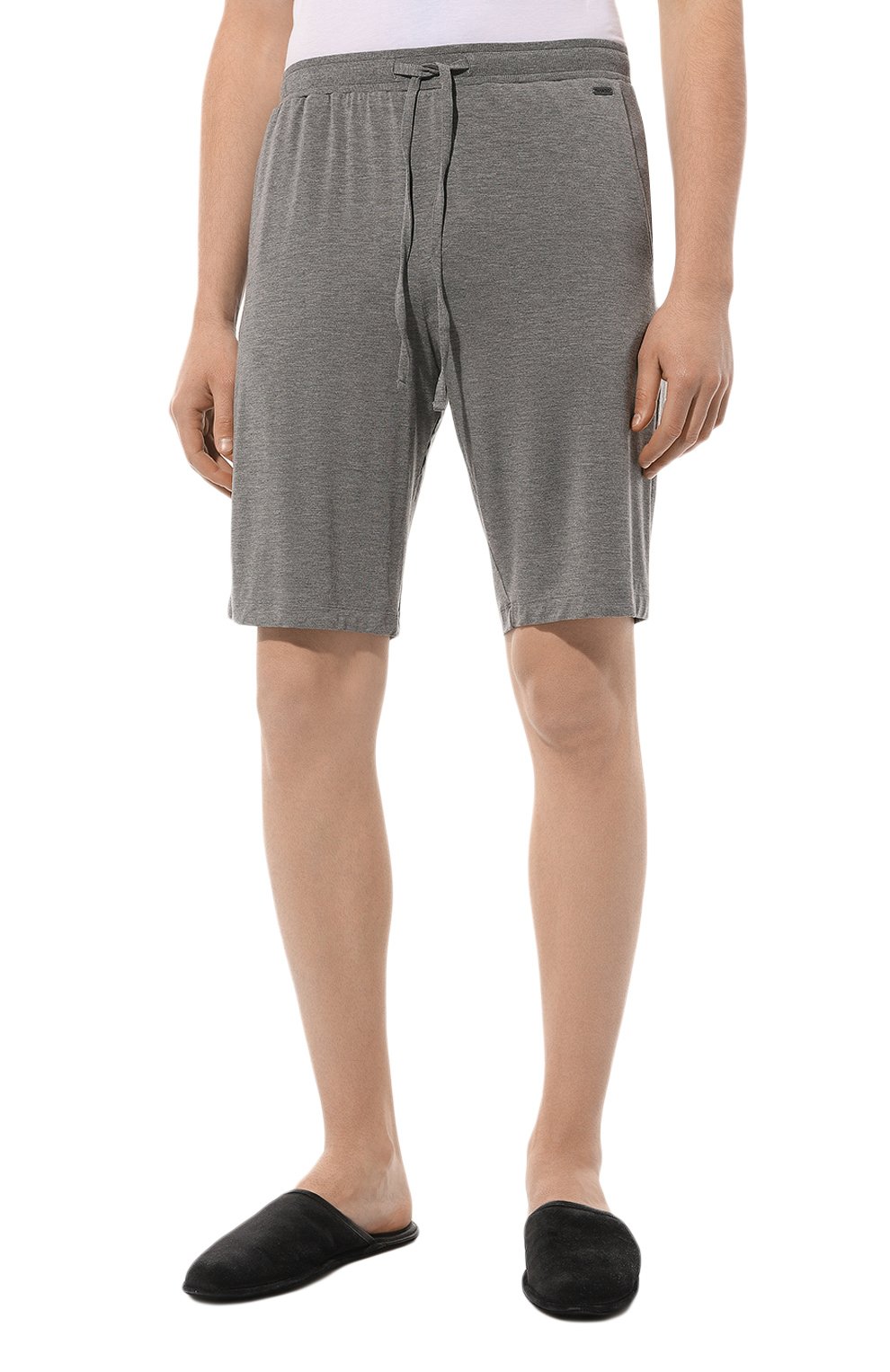 Шорты из вискозы HANRO серого цвета по цене 15810 руб., арт. 075039., фото 3 Шорты из вискозы HANRO, арт. 075039., фото 3