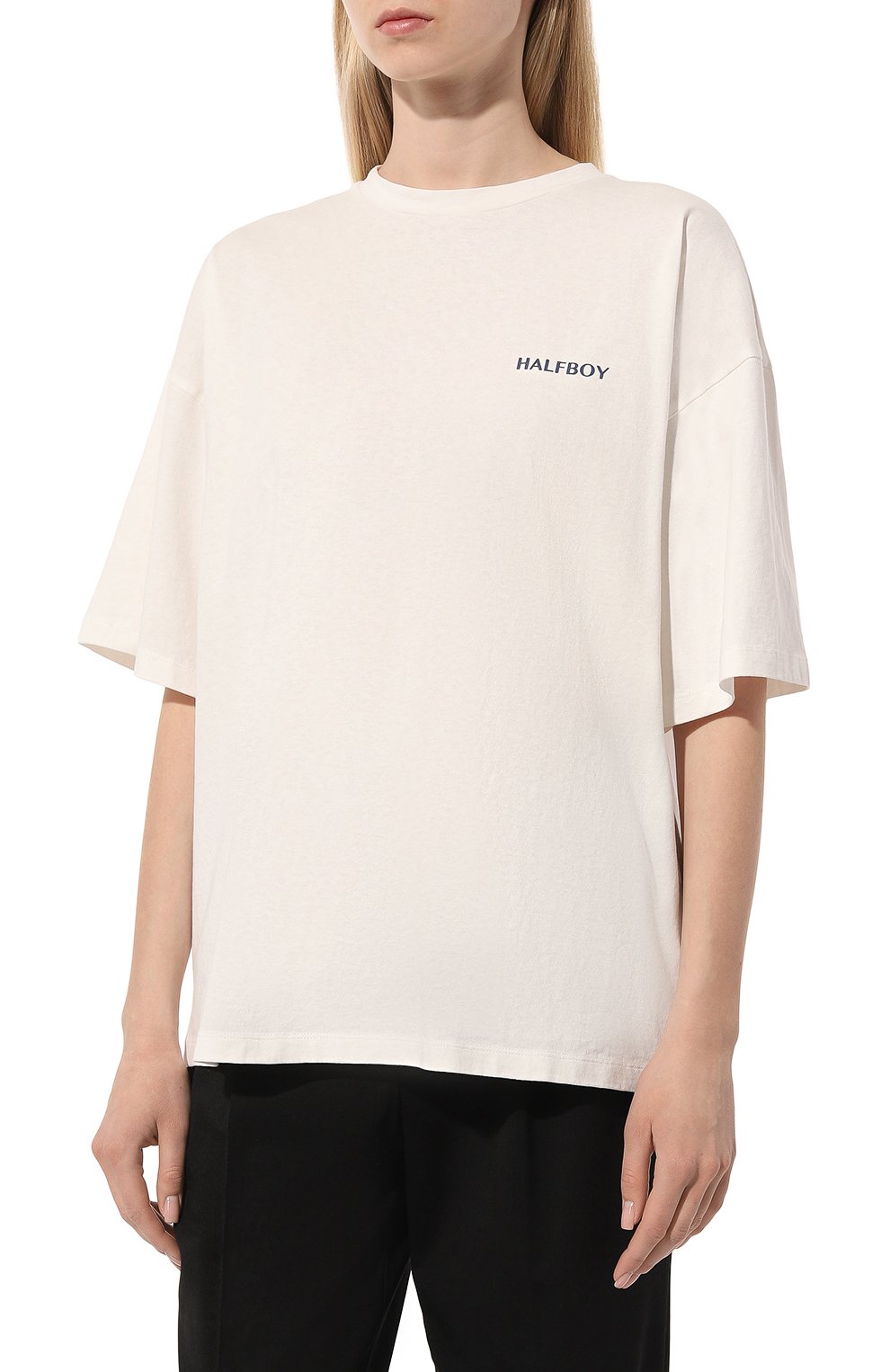 Хлопковая футболка HALFBOY, арт. HSS241WTTS028, фото 3