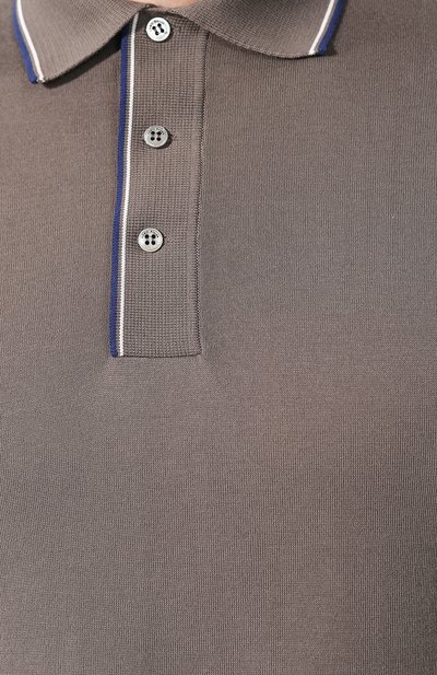 Хлопковое поло LORO PIANA, арт. FAL1504, фото 5