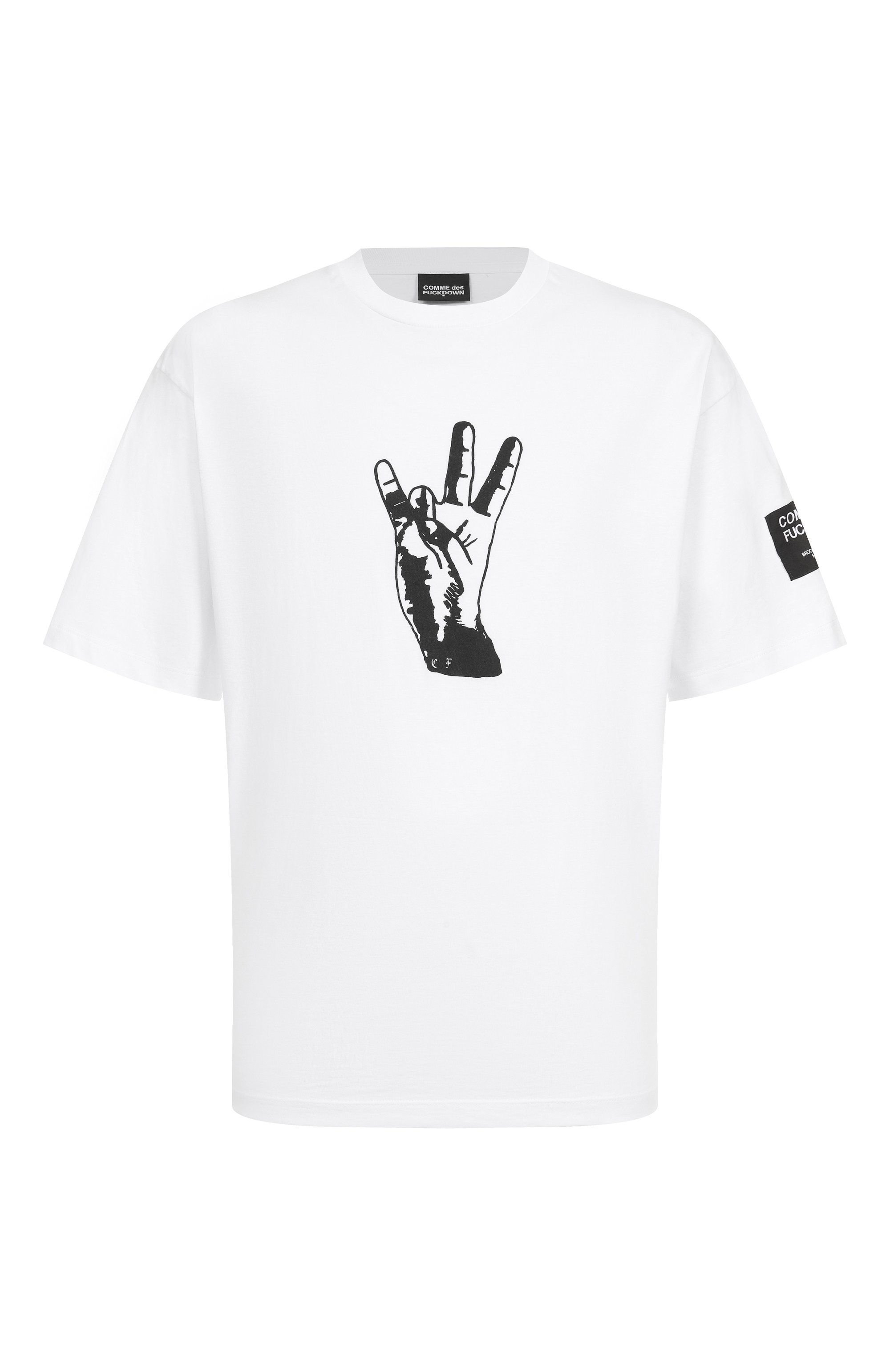 Хлопковая футболка COMME DES FUCKDOWN, арт. CFABM01601, фото 1