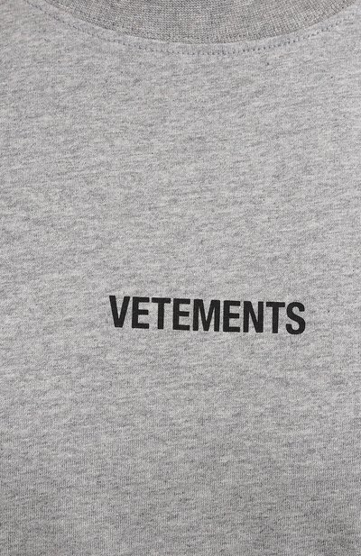 Хлопковая футболка VETEMENTS, а рт. UE51TR540G 1600/W, фото 5