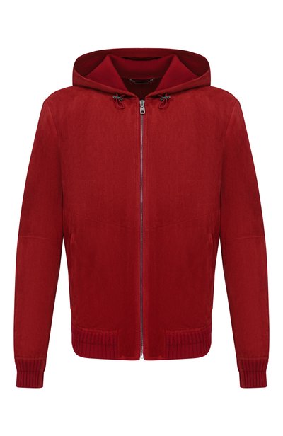 Мужская замшевый бомбер DOLCE & GABBANA, арт. G9CENL/GK467