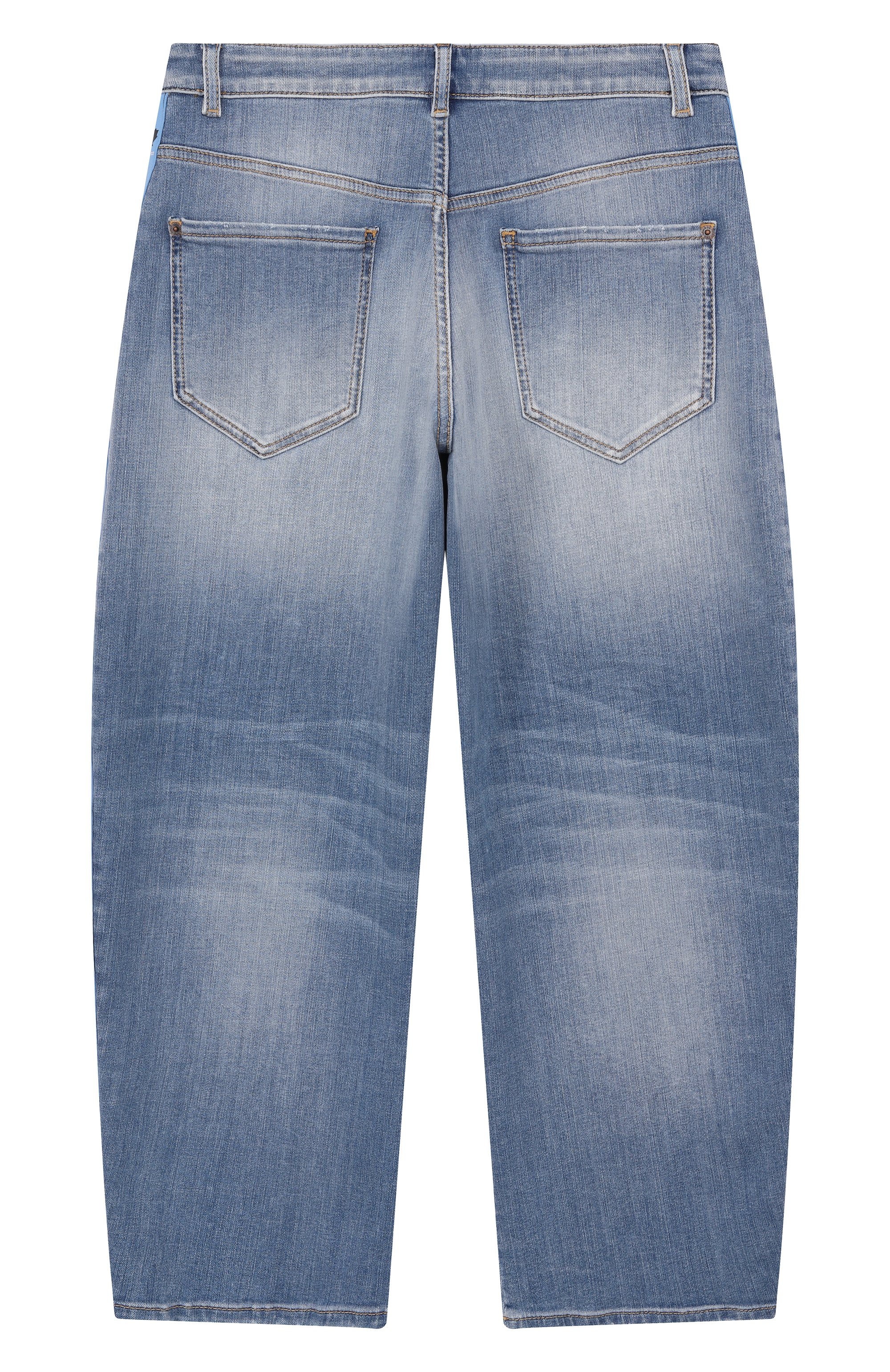 Джинсы DSQUARED2 голубого цвета по цене 48800 руб., арт. DQ2820/D0AC1, фото 2 Джинсы DSQUARED2, арт. DQ2820/D0AC1, фото 2