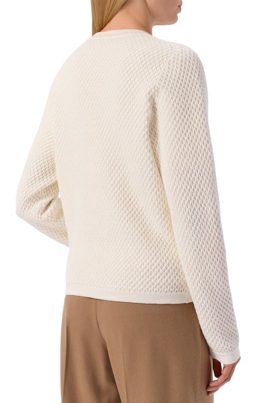 Кардиган из шелка и хлопка MVST M26.2PW.K215/Y203 Кремовый  M26.2PW.K215/Y203 Фото 4