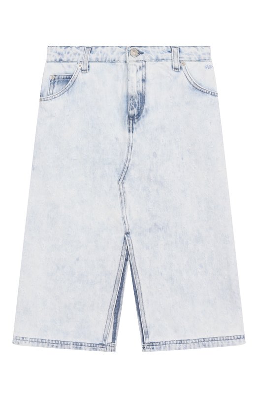 

Джинсовая юбка MSGM kids, Голубой