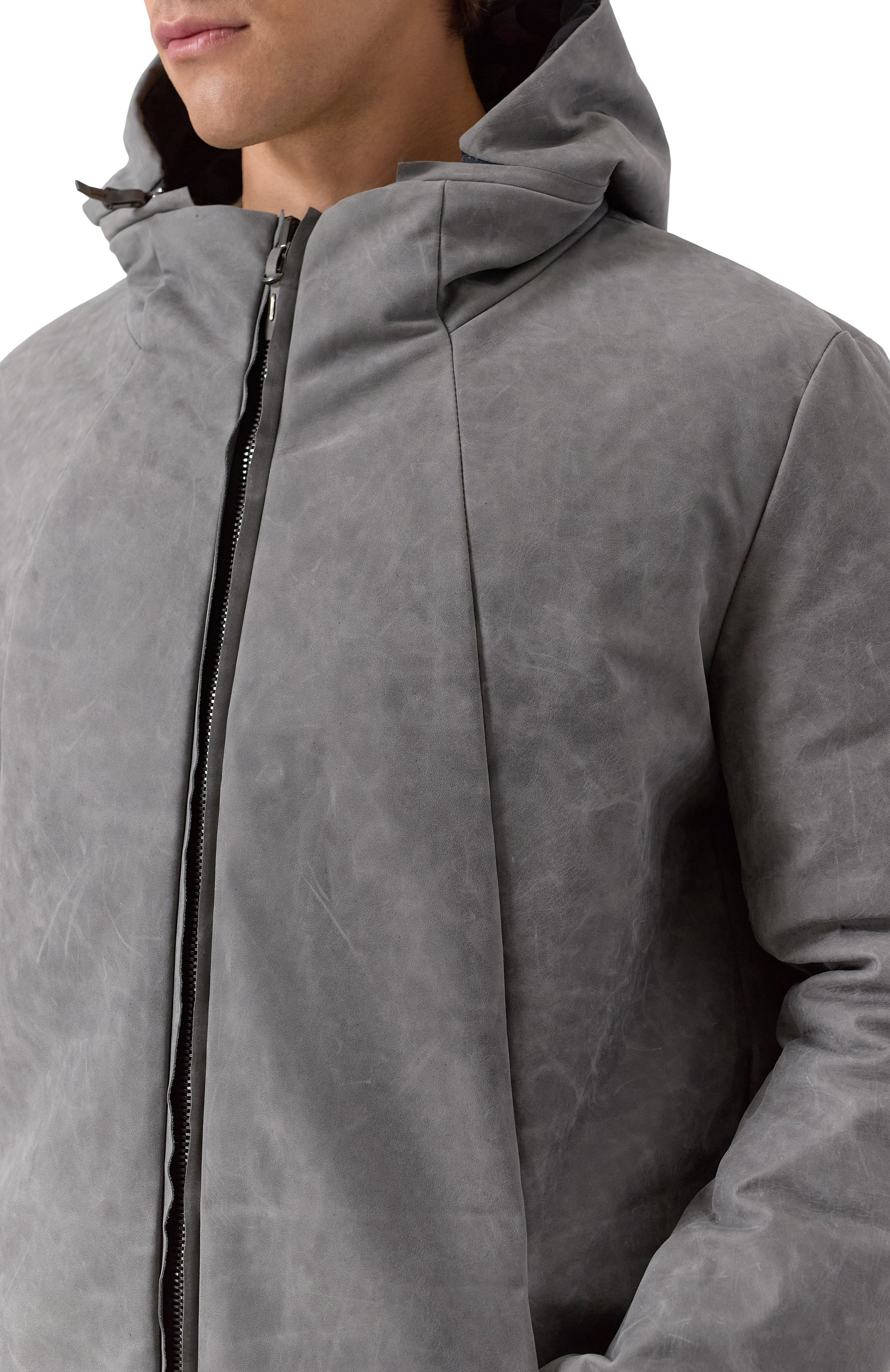 Двустороннее кожаное пальто DANIELE BASTA, арт. DB1153S58RGRP, фото 5