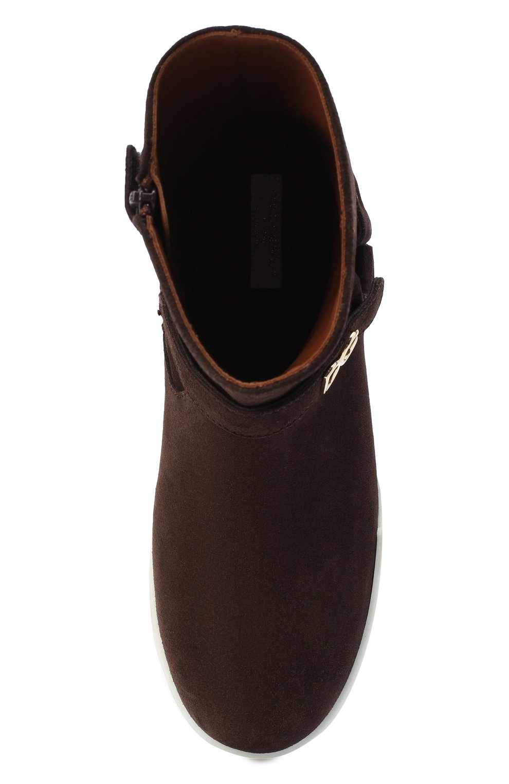 Замшевые ботинки DOLCE & GABBANA, арт. D10990/AW997/37-39, фото 4